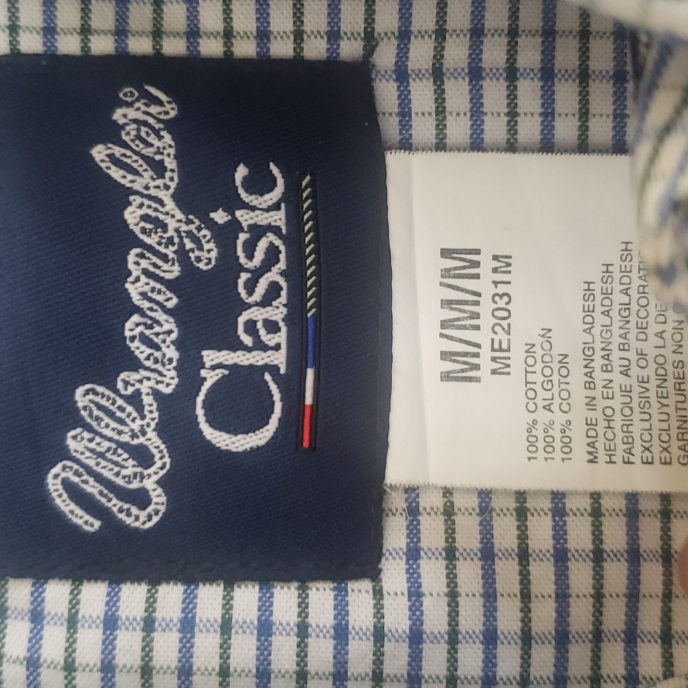 Men's Classic Wrangler Button Shirt